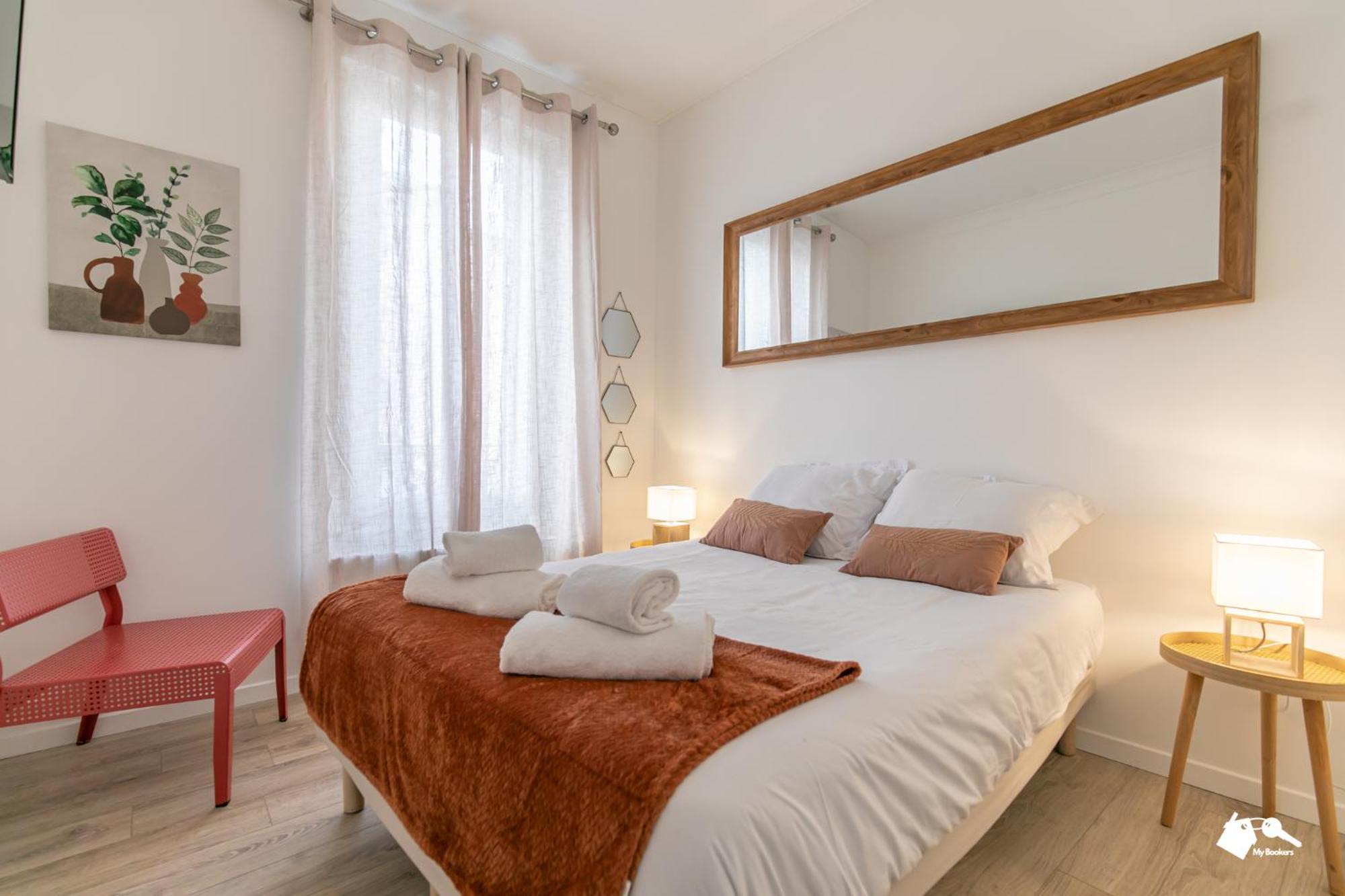 Mba - Bobillot - Splendide Appart - Proche Vincennes Montreuil Kültér fotó